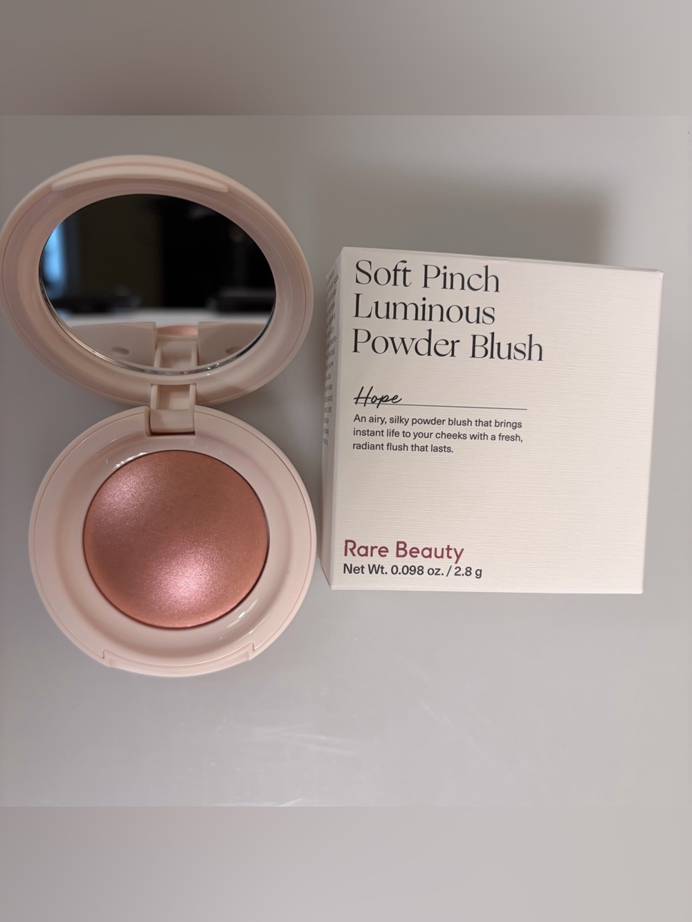 Rare Beauty Soft Pinch Luminous Powder Blush — Hope